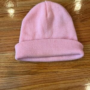 pink beanie